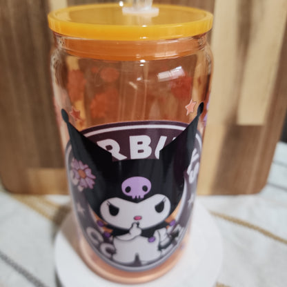 Orange starbucks Kuromi