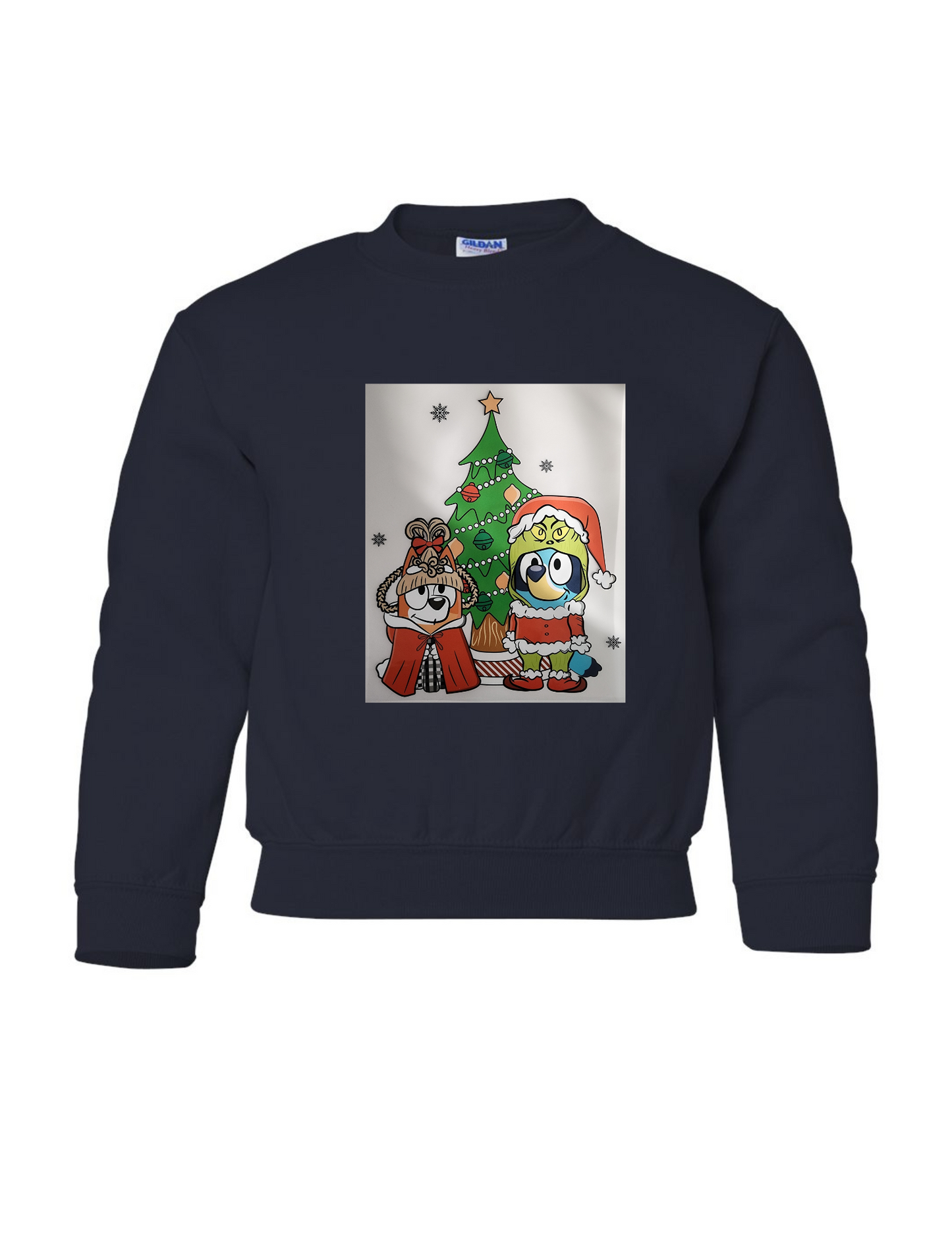 sweater bluey/bingo grinch