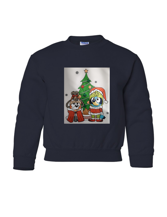 sweater bluey/bingo grinch