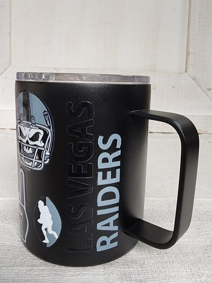 Raiders travel mug