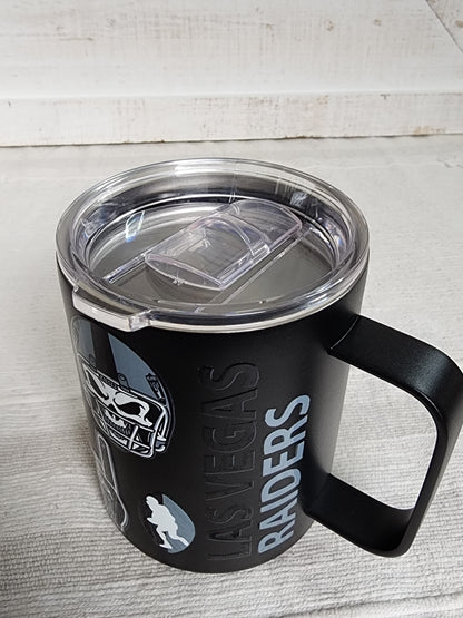 Raiders travel mug