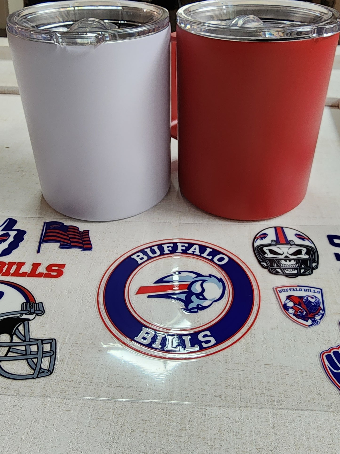 Bills travel mug