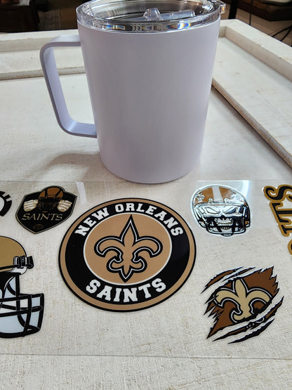 Saints travel mug