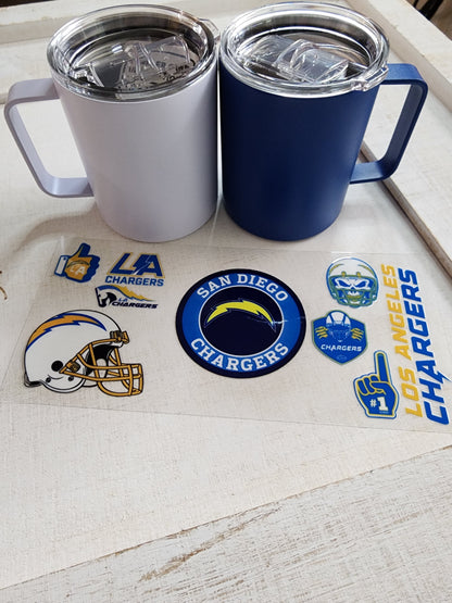 LA Chargers travel mug