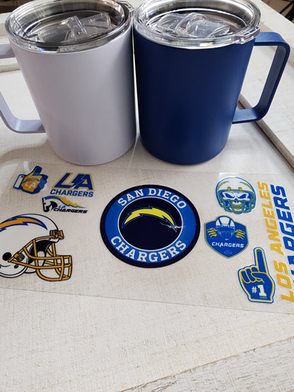 LA Chargers travel mug