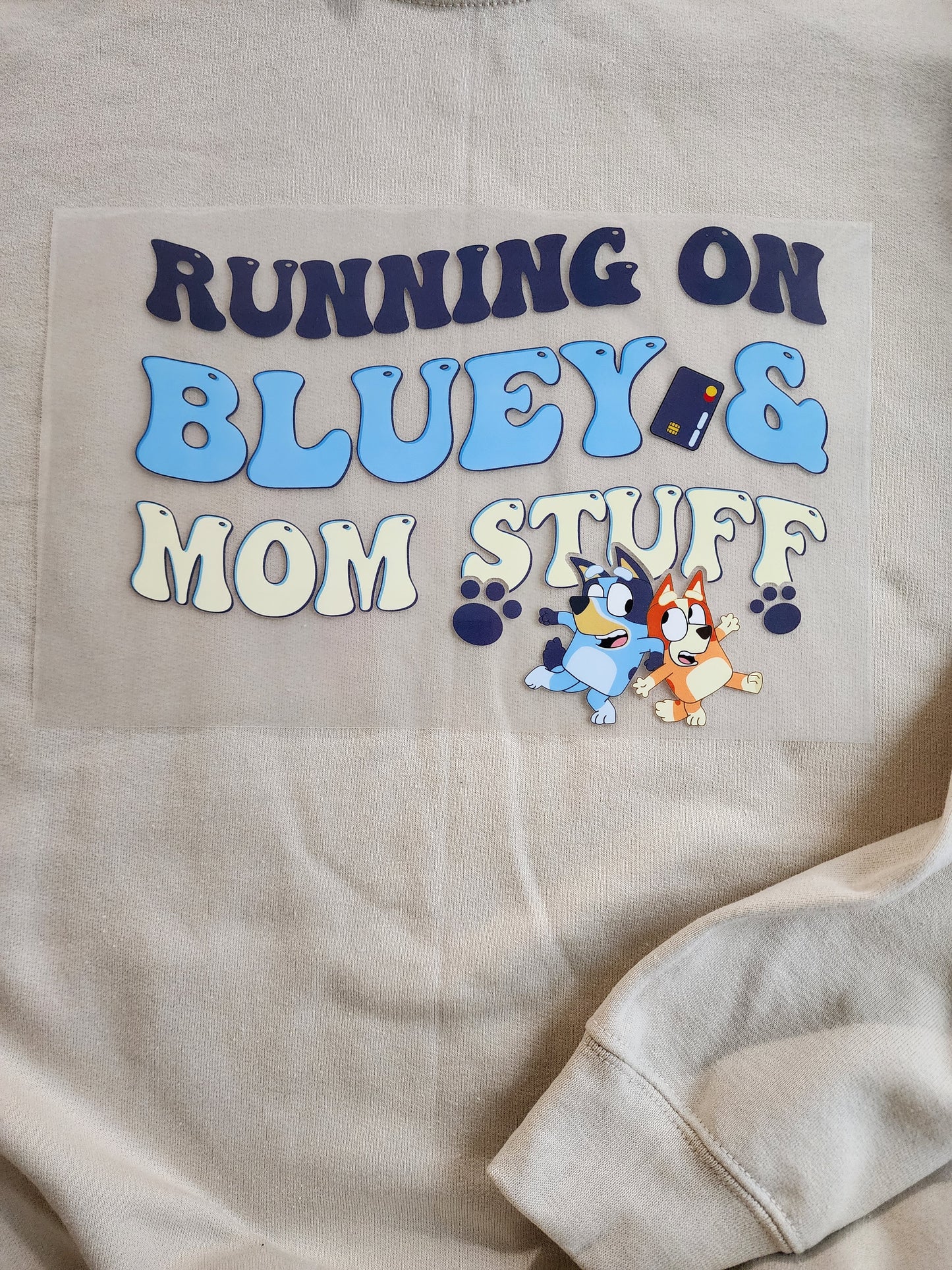 Running on Bluey Sweater