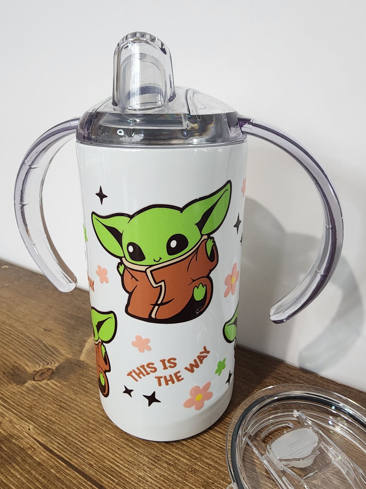 Baby Yoda sippy