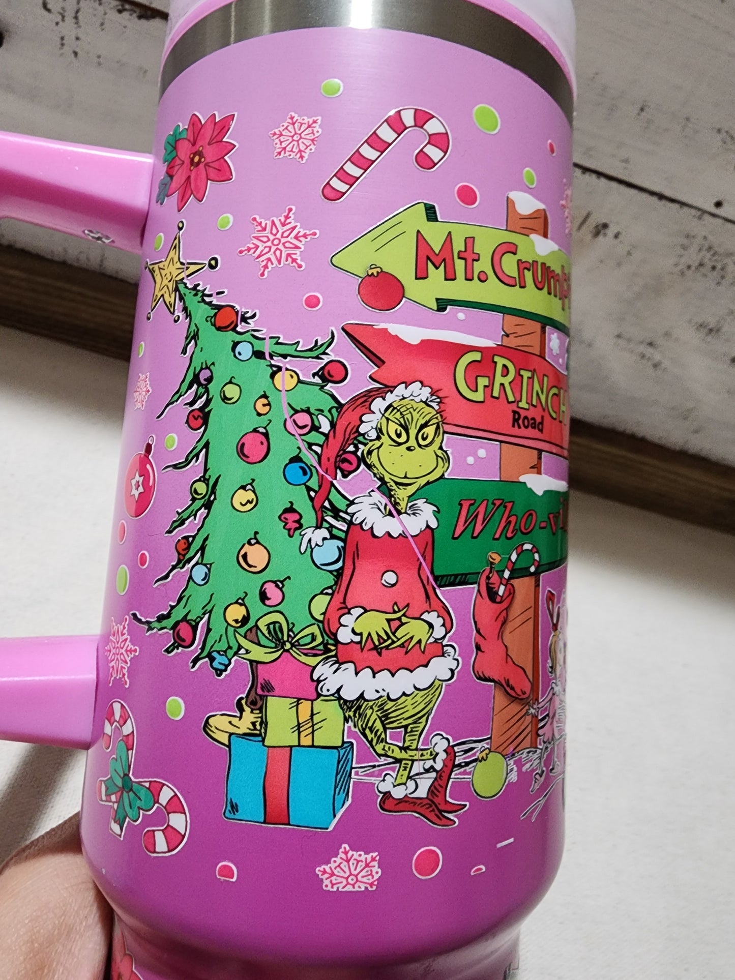 Merry Grinchmas 40oz