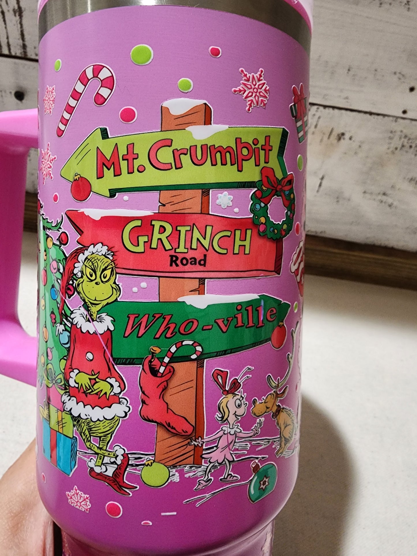 Merry Grinchmas 40oz