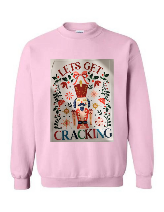 lets get cracking adult sweater